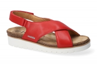 chaussure mobils sandales tally rouge